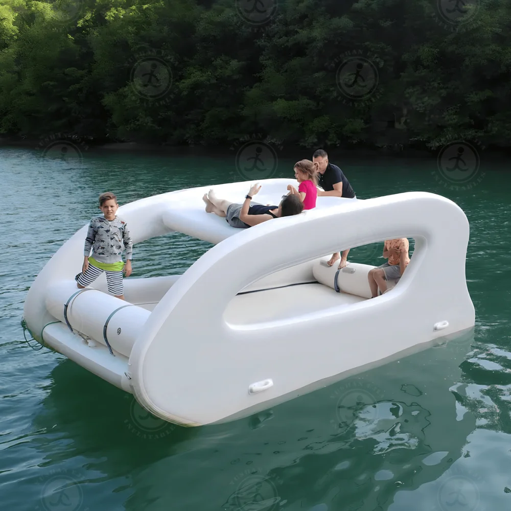 NewArrivalPortableCatamaranPartyLoungeLuxuryInflatableBoat