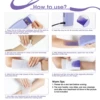 Roll On Waxing Kit,Hair Removal Wax Warmer with Cartridge Depilatory Roller Refill for Arms and For hair removal Heater Kit 6