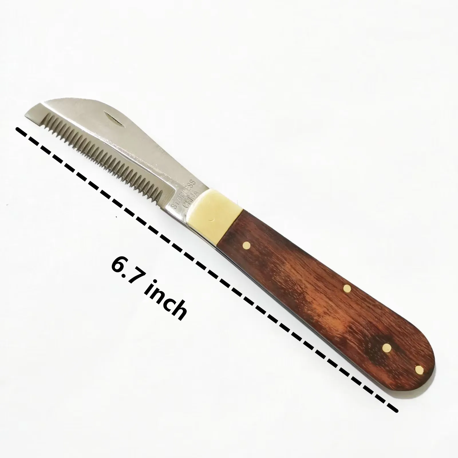 Horseshoe Trimmer Folding Thin Knife Horse Mane Hair Horse Tail Trimming Scraper 3