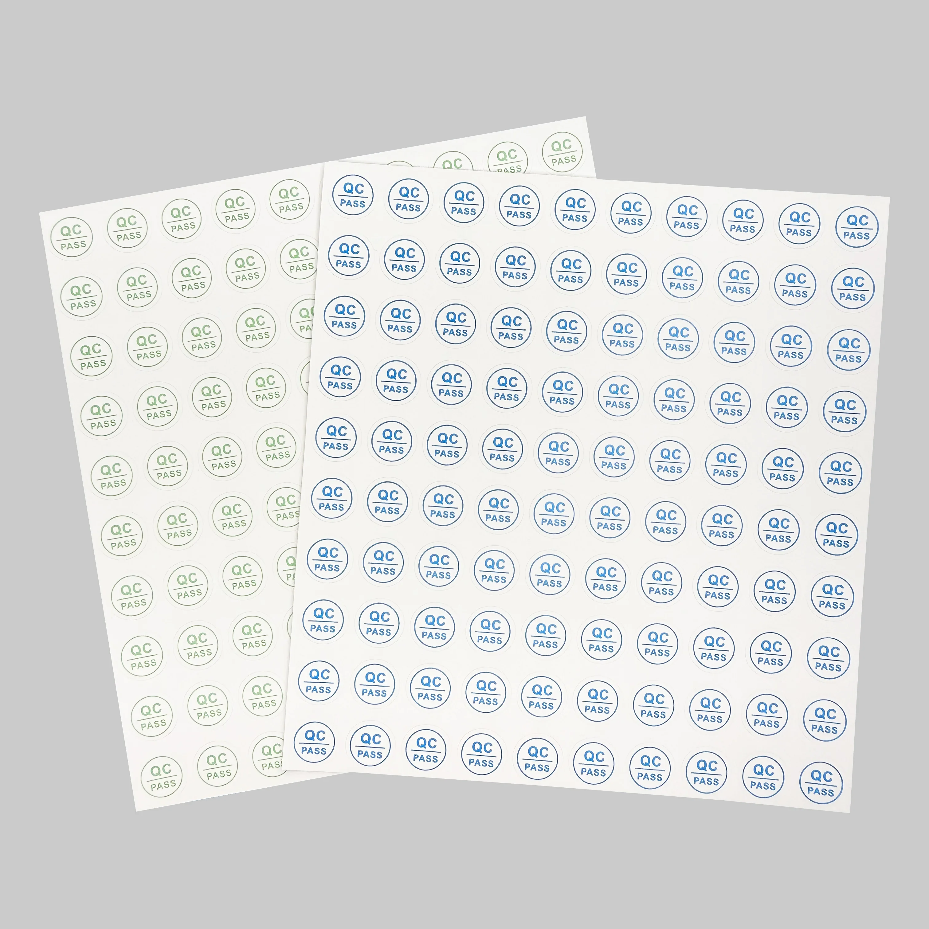 400pcs QC PASS 깨지기 쉬운 종이 씰 스티커 8mm 라운드 티어 무효 보증 라벨 변조 방지 보안 씰 개봉 경고 라벨