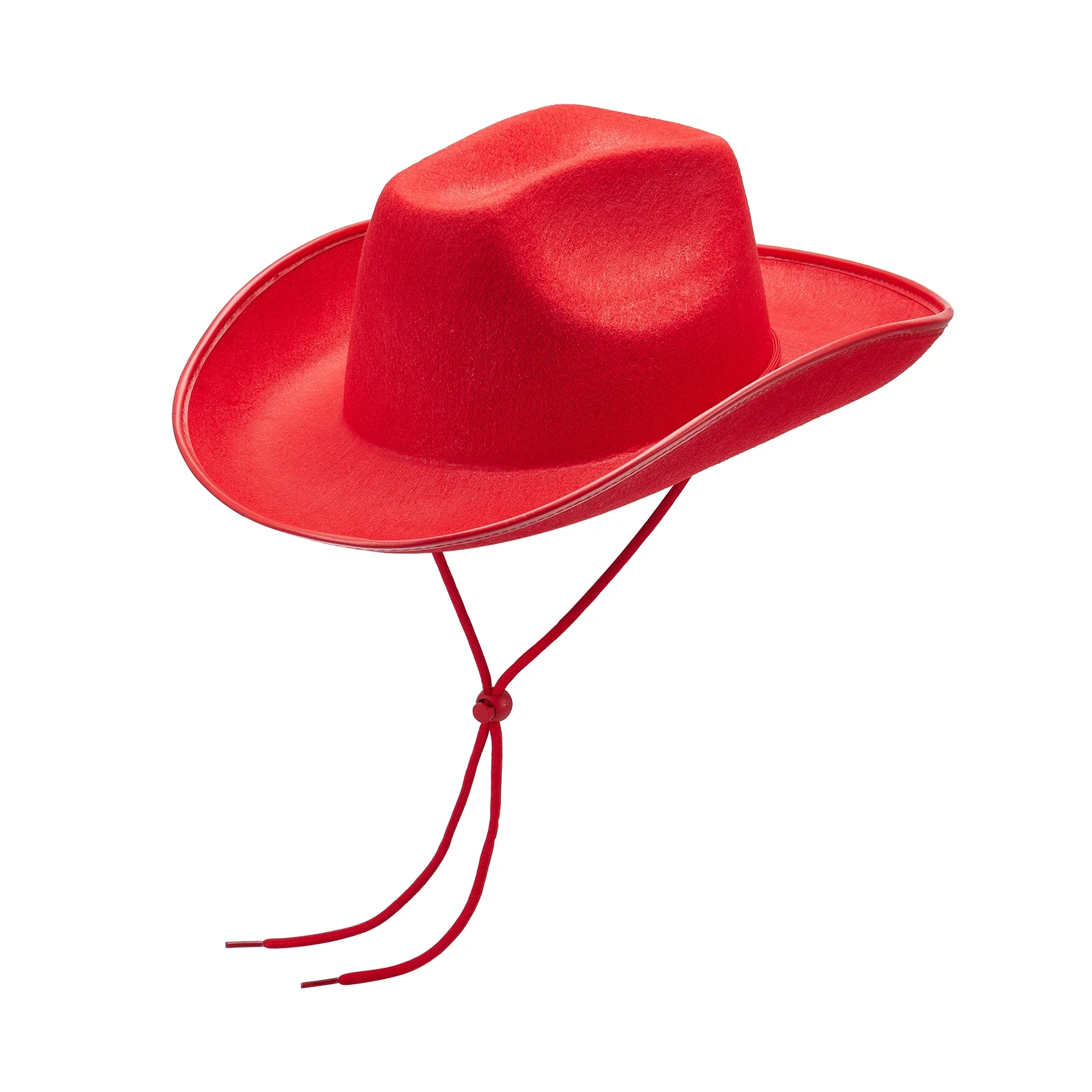Cowboy Hat Women's Men's Classic Curled Edge Strap Brim Fedora Outdoor Cowboy Hat Western Stage Performance