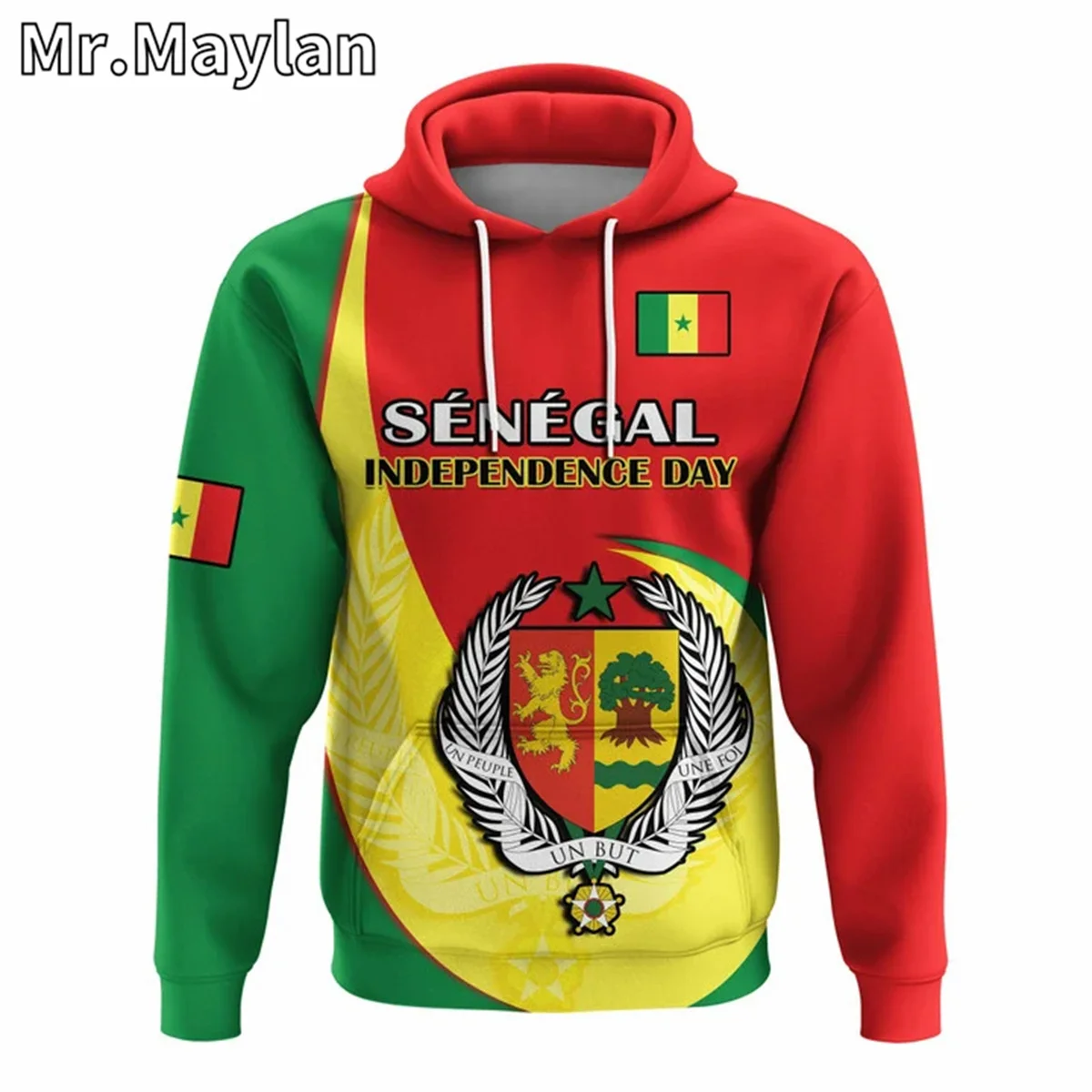

AFRICAN HOODIE Country SENEGAL Flag 3D Printed Unisex Hoodies Men/Women Streetwear Zip Pullover Casual Jacket Tracksuits YH-5668