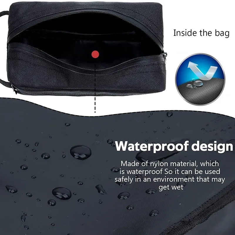 Travel Men's Toiletry Bag Large Capacity Waterproof Portable Travel Necessaire Case Cosmetic Bag for Men Women Beauty Wash Pouch 6