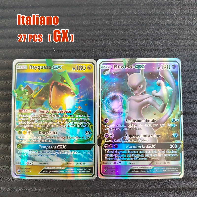 French Pokemons Pokemon Cards  French Pokemon Gx Shiny Card - 27pcs Pokemon  Cards - Aliexpress