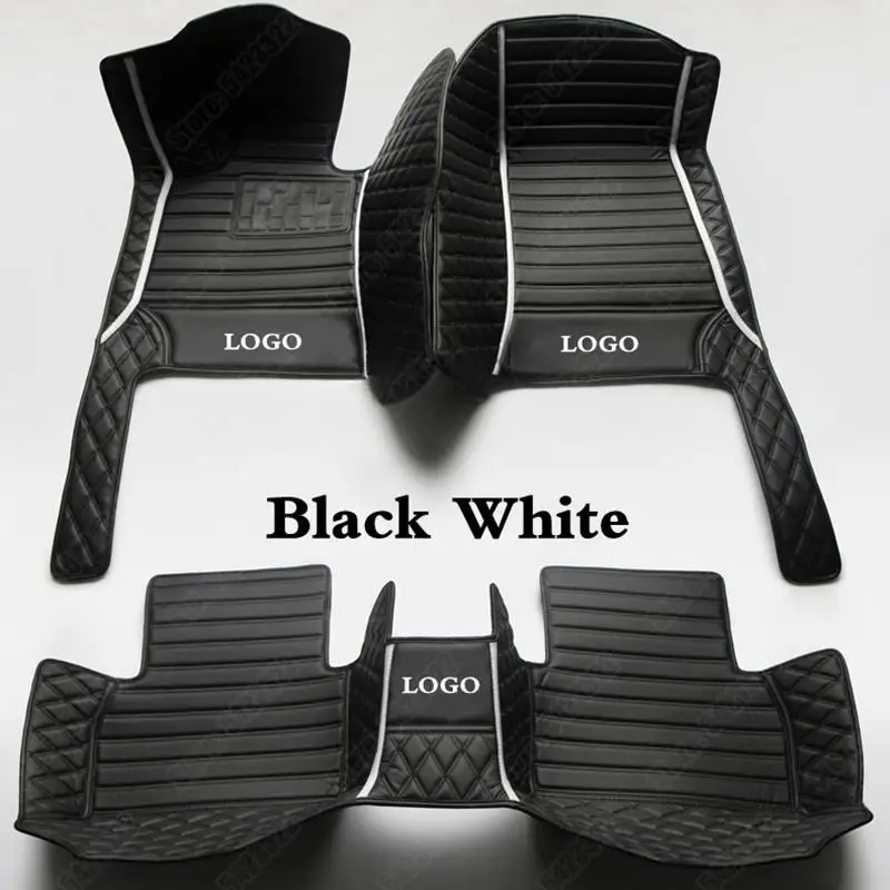 

Waterproof Car Floor Mats for Jeep Wrangler 2018-2020 4door SUV Leather All Weather Anti-Slip Auto Carpet Cover Car Foot Liners