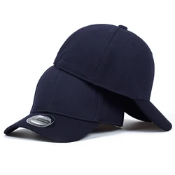 Premium Unisex Snapback Baseball Cap - Stylish & Comfortable Trucker Hat (Navy Blue)