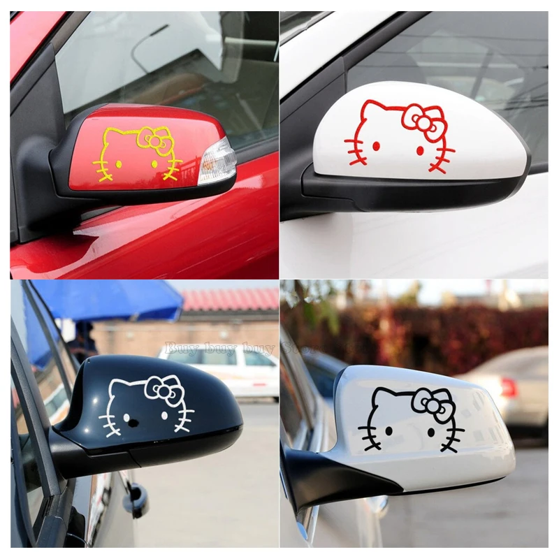 Decoration Sticker Decals Sanrio Hello Kitty Mirror Animation