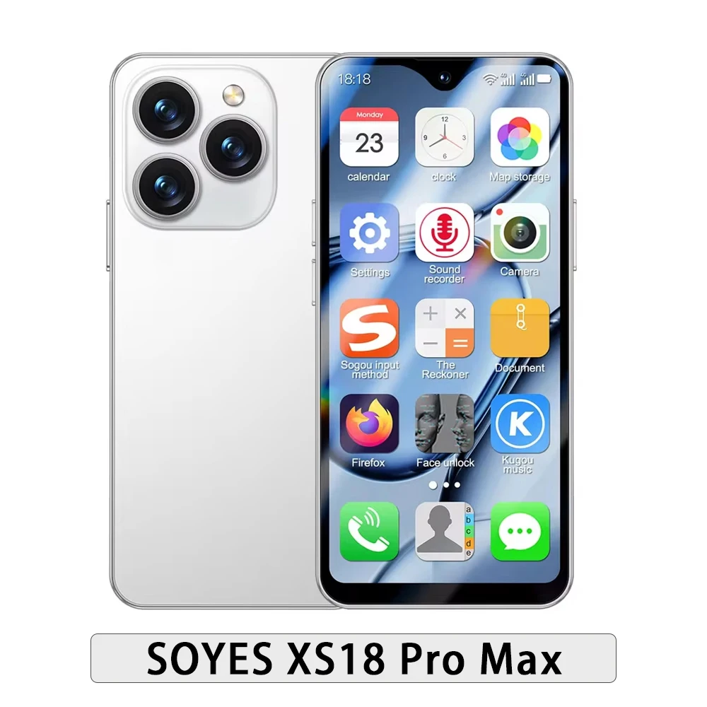 スマートフォン本体 SOYES XS18 Pro SOYES XS18 Pro Max Mini 4G 4.3インチ 2GB 16GB 13MPカメラ顔
