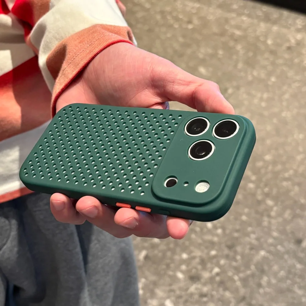 Cooling Breathable Ultra Thin Silicone Shockproof Matte Phone Case