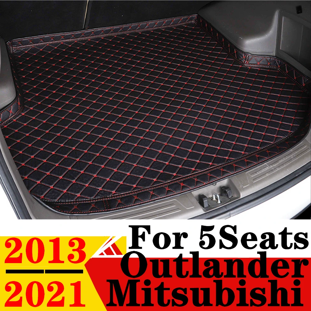 

Коврик для багажника автомобиля Mitsubishi Outlander, 5 мест 2013-2021, для любой погоды