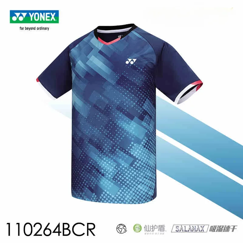 YONEX Badminton Tennis Short Sleeve T Shirt Badminton Uniforms Sports Tops