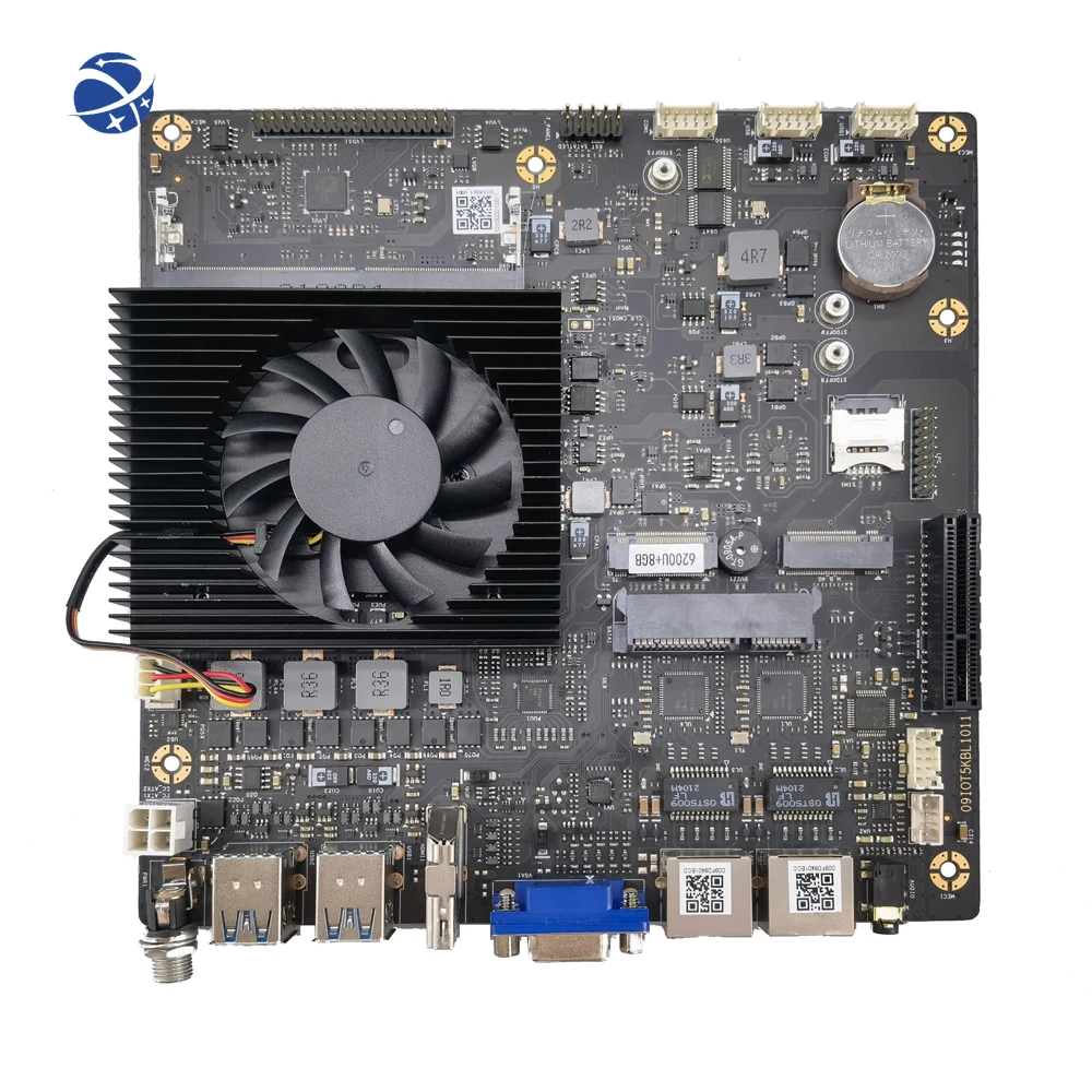 

YUNYI центральный процессор под заказ SO-DIMM DDR4 Max 16 Гб ОЗУ mini itx детали Материнские платы игровые i7 двухъядерные мини itx материнская плата lvds