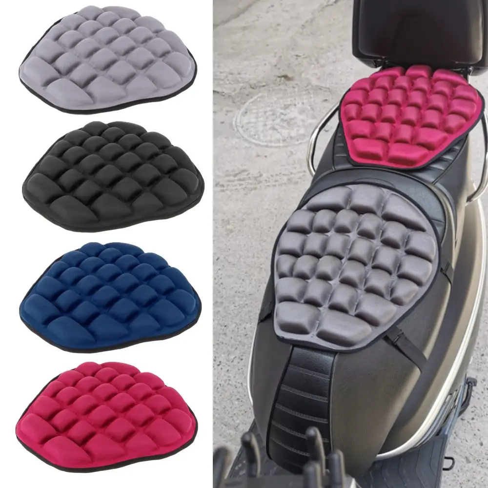 3D Sunscreen Comfort Motorcycle Seat Cushion Gel Seat Motorbike Pillow Pad  Anti Slip Gel Seat Cushion Saddles Air Cover - AliExpress
