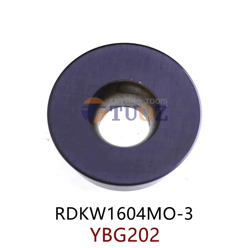 100% Original RDKW1604MO-3 YBG202 RD Milling Carbide Insert Lathe Milling RDKW 1604 R8 MO-3 CNC Tools Milling Cutter