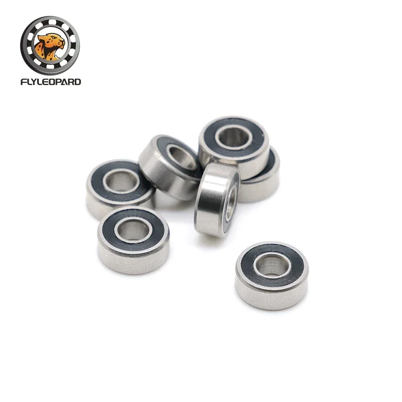 Bearing 10PCS 684RS ABEC-7 4x9x4 mm Hobby Electric RC Car Truck Ball Bearings Black Sealed 684-2RS 684 RS 2RS