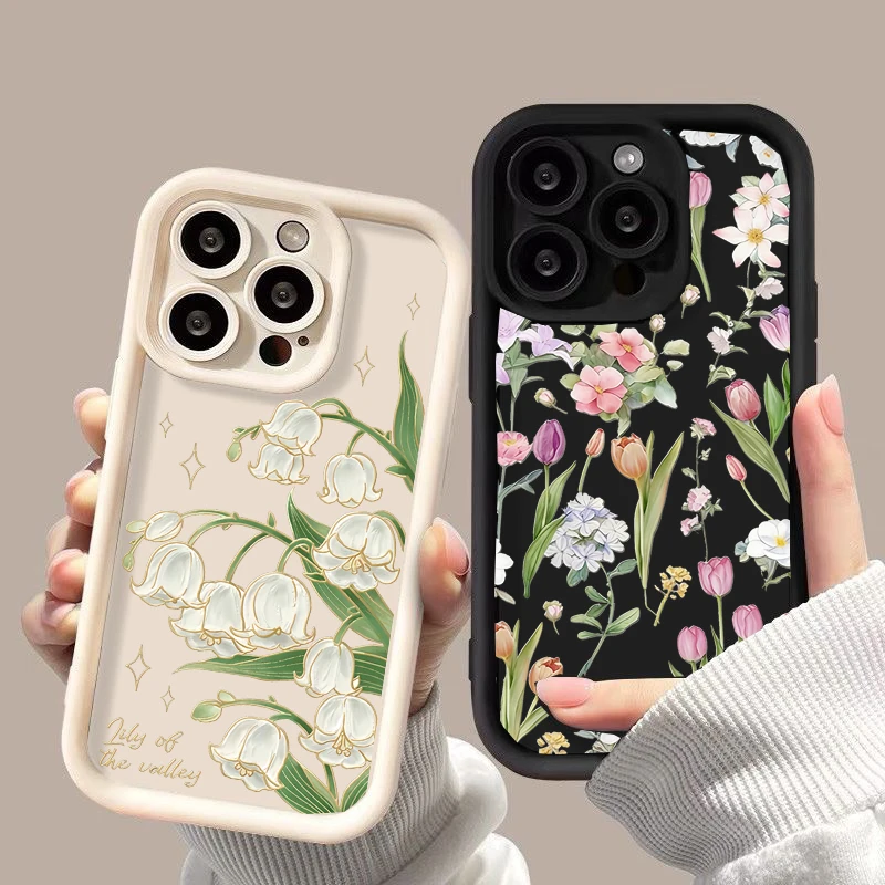 Retro Floral Design Phone Case