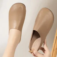 Gacimy Women Fashion Flat Slippers Summer New Outdoor Non-slip Beach Shoes Lady Casual Flat Shoes Comfort Soft Sole House Slides - Image 5