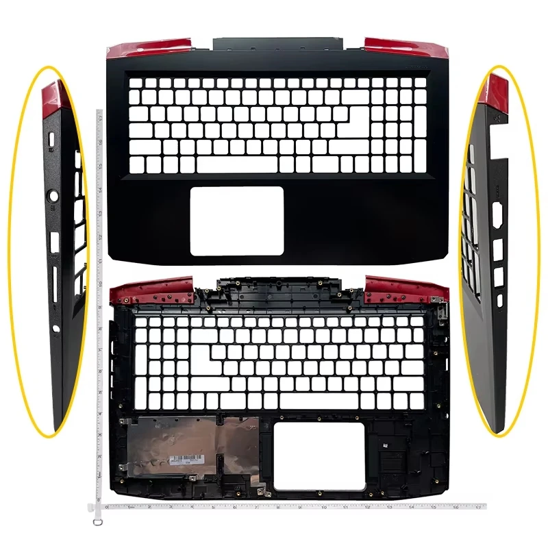 Enhanced Laptop Protective Shell - LCD Top Case, Bezel Cover, Palmrest, and Bottom Base Cover