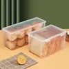 Food Grade Hermetic Containers for Food Transparent Sealed Plastic Container with Lid Breadboxes for Bread Storage Kitchen 3