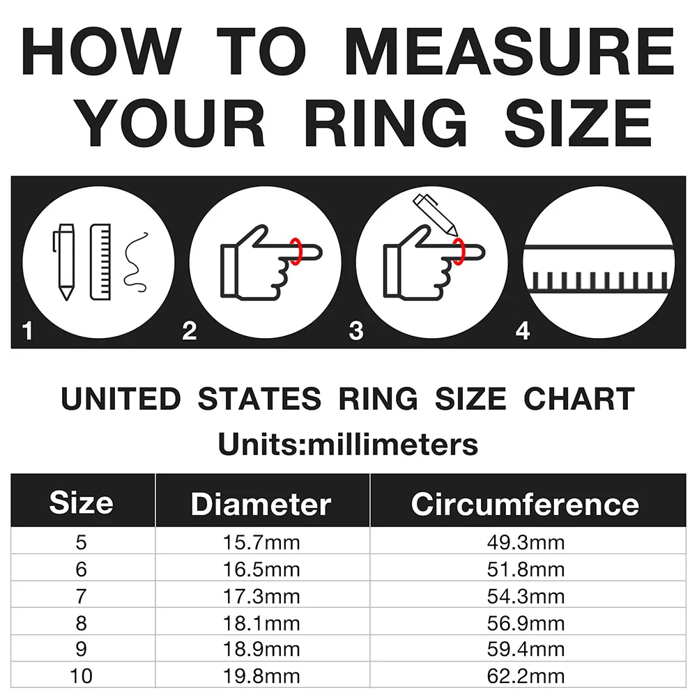 Fidget Anxiety Ring Drive Away Your Anxiety Stainless Steel Spinner Band Rings Cubic Zirconia Rings With Gift Box 5