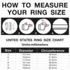 Fidget Anxiety Ring Drive Away Your Anxiety Stainless Steel Spinner Fidget Band Rings Cubic Zirconia Relieving Anxiety Rings 6