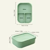 Color KidSilicone Portable Bowl Lunch Box For Baby Microwave Bento Box Feeding Fresh Food Container Feeding Children's Tableware 4