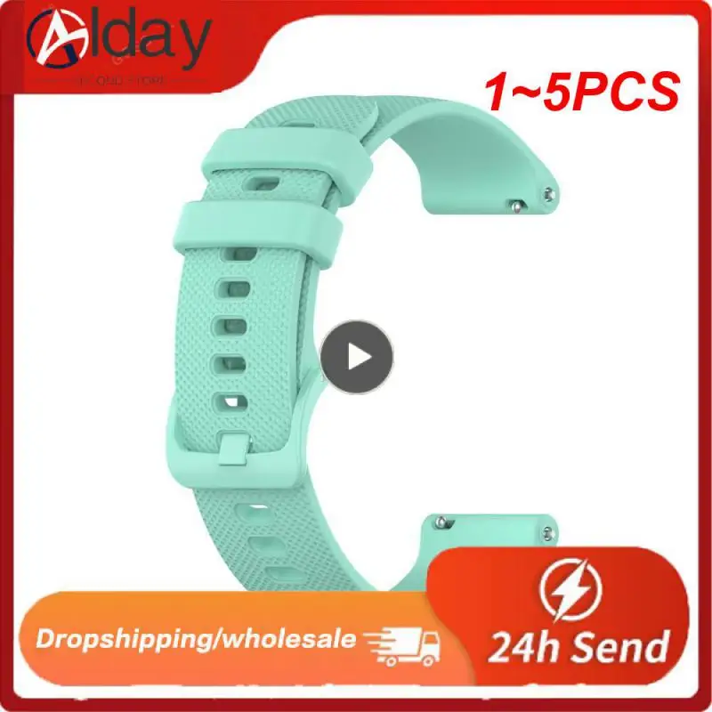 

1 ~ 5 шт., силиконовый ремешок для Garmin Forerunner 255 255S 245 645/CAME SQ 2 Plus 2S/Vivoactive 4 4S 3, ремешок для наручных часов
