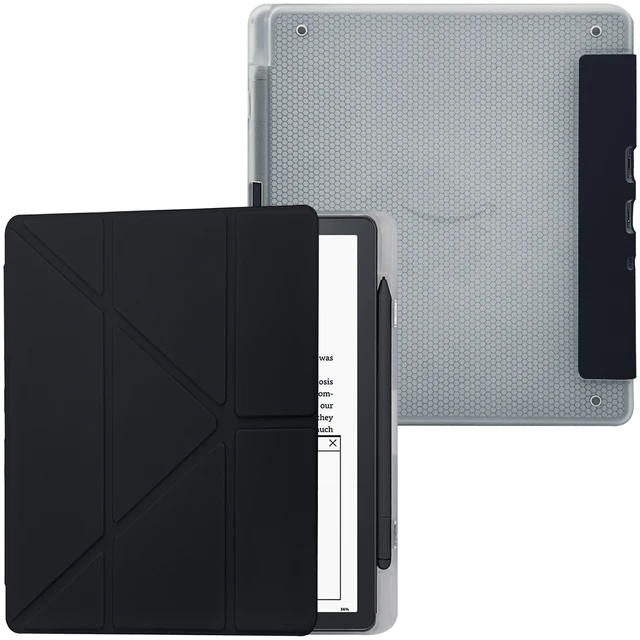 Custodia Per Kindle 11ª Generazione 2022 - Cover Con Chiusura Magnetica, Auto Sveglia, Nero - Foto 3