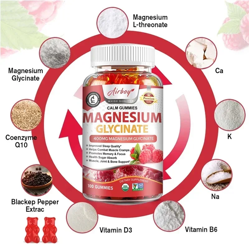 Magnesium Glycinate Gummies bottles - image 3
