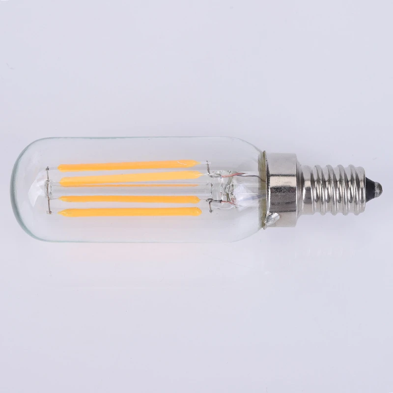 E14 LED 쿠커 T25 후드 추출기 팬 전구 12W 8W 4W 차가운/따뜻한 흰색 빛 E14 220v 작은 나사 교체 20w 40w 60w 할로겐 램프