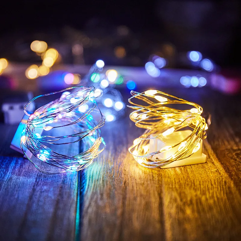 Fairy String Lights Fairy Lights Fairy Lights Copper Wire LED String Lights For Bedroom Wedding New Year Home Decor