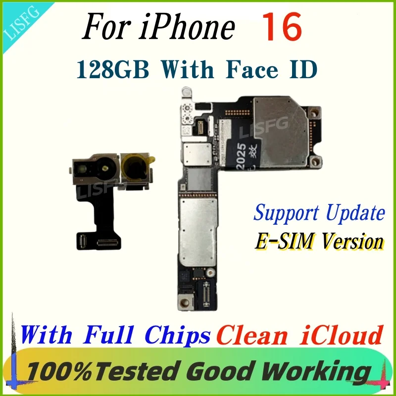 For iPhone 16/16 Pro/ 16 ProMax Unlocked Mainboard Authentic With