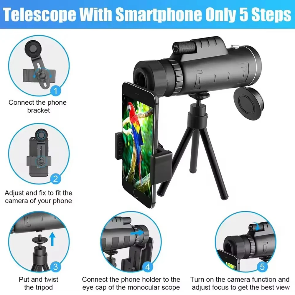 40x60 Monocular Telescope 4