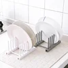 Sleek and Minimalist Dish Rack with Detachable Utensil Holder- Perfect Kitchen Storage Solution 2