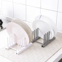 Sleek and Minimalist Dish Rack with Detachable Utensil Holder- Perfect Kitchen Storage Solution 2