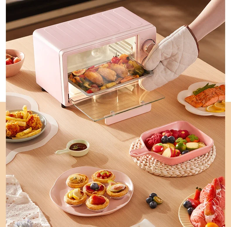Multi-functional Oven for Home Use: Small 12L Capacity, Upper and Lower Tube Temperature Control small capacity oven 2