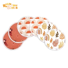 

Rainbow&Iris 6PCS bamboo breast pads Breathable breast pads Soft nursing pads