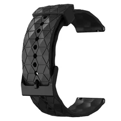 Premium Silicone Watch Strap - Versatile Replacement Band for Amazfit GTS (Black)