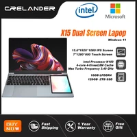 Crelander 15 6 7 Dual Screen Laptop Intel N100 16gb Ddr4 Rgb Backlit Keyboard Computer Notebook.jpg