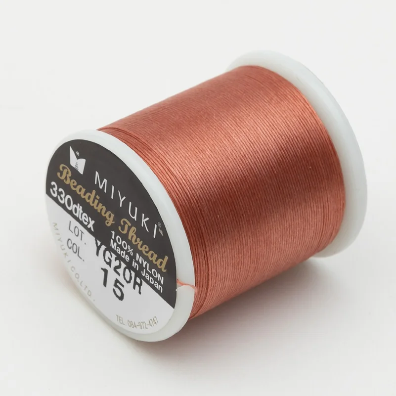 Premium Quality White and Black Beading Thread – Japanese Nylon, 50 Meters
