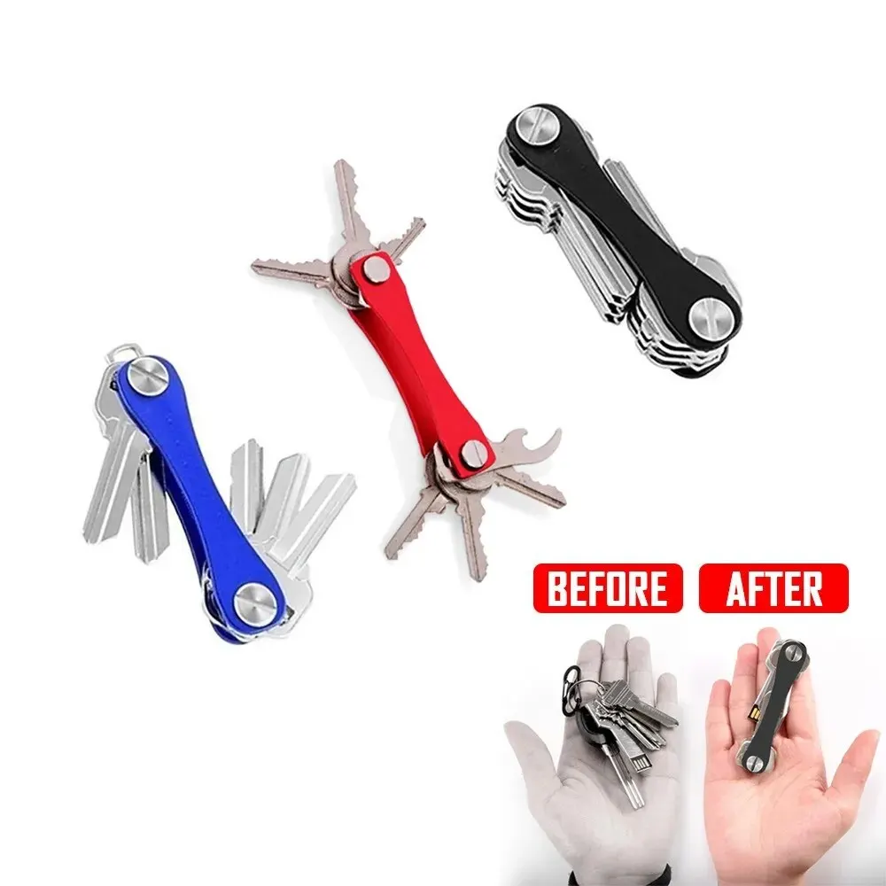 Keychain Key Clip Key Organizer Chain Smart Mini Aluminum Alloy Metal