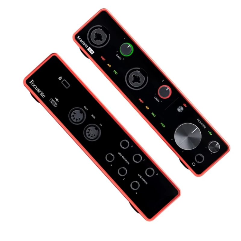 New Version Focusrite Scarlett 4i4(3rd gen) 4 input 4 output USB