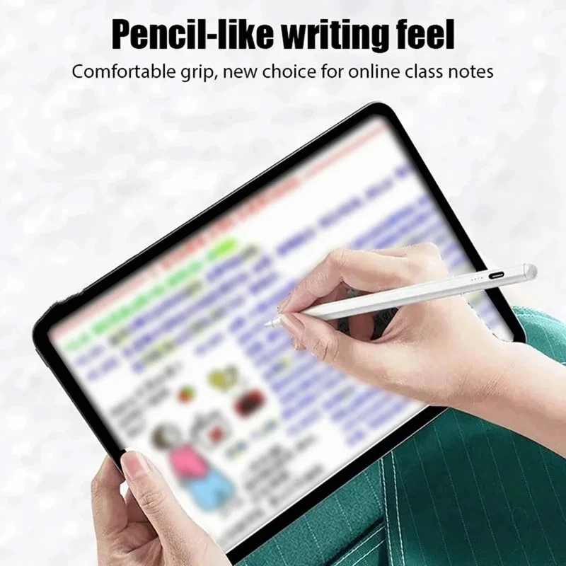 Universal Rechargeable Stylus Pen with Fine Tip and Palm Rejection