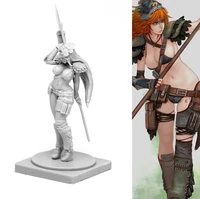 model kit resin kit   KINGDOM DEATH KD Beauty Soldier Goddess Collection 412 1