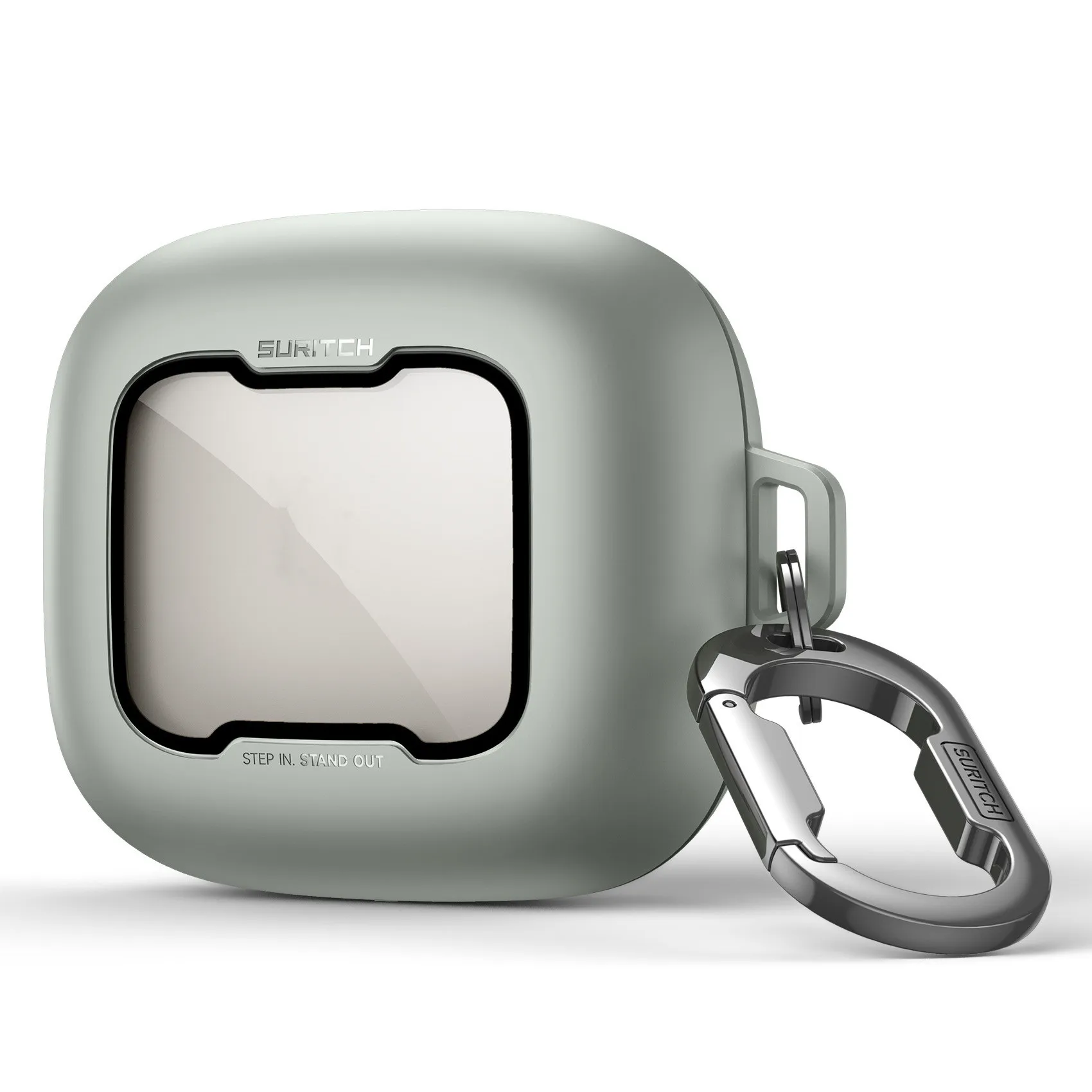 Magnetic Locking Shockproof Protective Case with Carabiner & Keyring