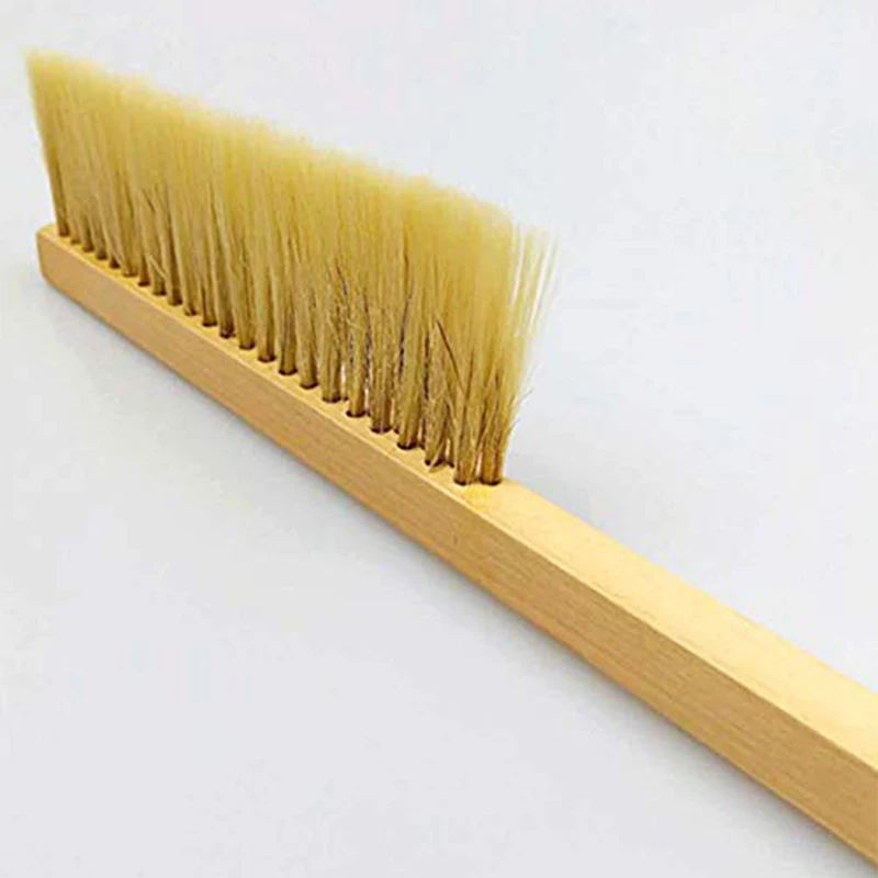 Bee Brush Wooden Handle Brush Beekeeper Tool Beekeeping Equipment Bee Hive