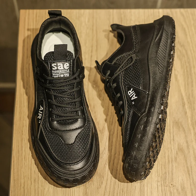 Scarpe da tennis alla moda per uomo all'aperto Scarpe da ginnastica per sport all'aria aperta da uomo Scarpe da ginnastica fitness stringate_voghion.com