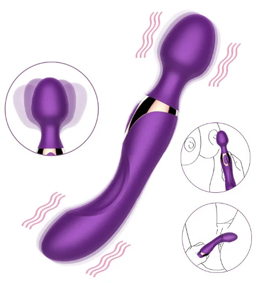 

Double Vibrador Sex Toys G Spot Dildo Vibrators for Women Pussy 10 Speeds Clitoris Massager Penis Sexy for Female Masturbator