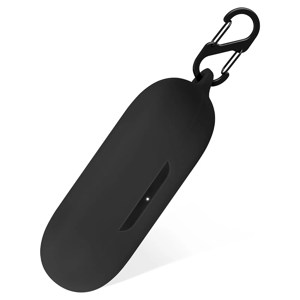 Case Cover for Soundcore by Anker V30i Soft Silicone Protective Portable Scratch Shock Resistant with Carabiner