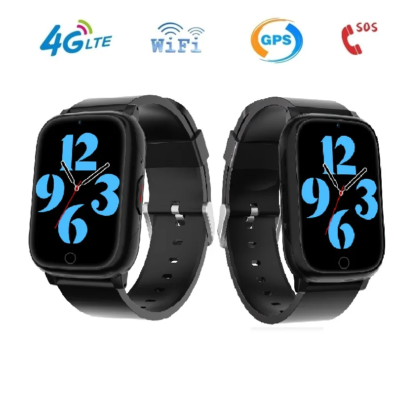 

Elderly Smart Watch 1.69inch 4G Sim Card SOS Phone Video Call GPS Positioning Fall Detection Tracking Anti-Fall Heart Rate